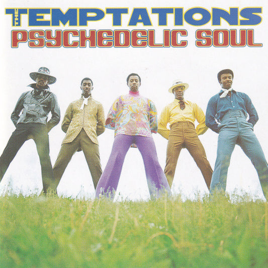 Image of Front Cover of 4154363S: 2xCD - THE TEMPTATIONS, Psychedelic Soul (Motown ; B0000582-02, US )   VG+/VG+