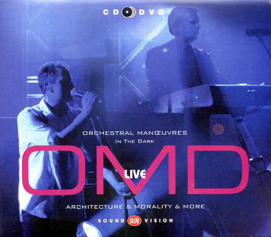 Image of Front Cover of 4254377S: 2xCD - OMD, Live (Architecture & Morality & More) (Salvo Sound & Vision ; SALVOSVX012, Europe 2013)   M/M