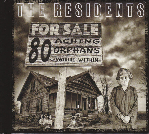 Image of Front Cover of 4254378S: 4xCD - THE RESIDENTS, 80 Aching Orphans (New Ralph Too; NRTBOX1, UK, Europe & US 2017, Book Sleeve, Booklet)   VG+/VG+