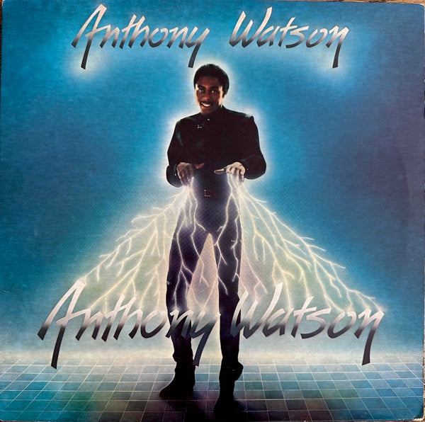 Image of Front Cover of 4214157C: LP - ANTHONY WATSON, Anthony Watson (Amherst Records; AMH-3301, US 1985, Blue Labels) Creases and edge wear to sleeve. A few light marks and scuffs to disc.  VG/VG