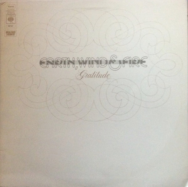 Image of Front Cover of 4214159C: 2xLP - EARTH, WIND & FIRE, Gratitude (CBS; CBS 88160, UK 1975, Gatefold, Insert) Discolouration to sleeve. Light marks to vinyl. With insert.  VG/VG