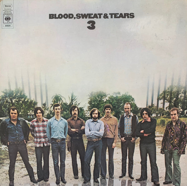 Image of Front Cover of 4214137C: LP - BLOOD, SWEAT & TEARS, Blood, Sweat & Tears 3 (CBS Orange (33 1/3 On Label); 64024, UK 1970, Inside Loading Gatefold Sleeve)   VG/VG