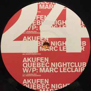 Image of Label Cover of 2x12" - VG/VG+ - AKUFEN, Quebec Nightclub (Perlon ; PERL 24, Germany 2001, Die Cut Company Sleeve, Inner), original company sleeve - light wear,  - 3446396S