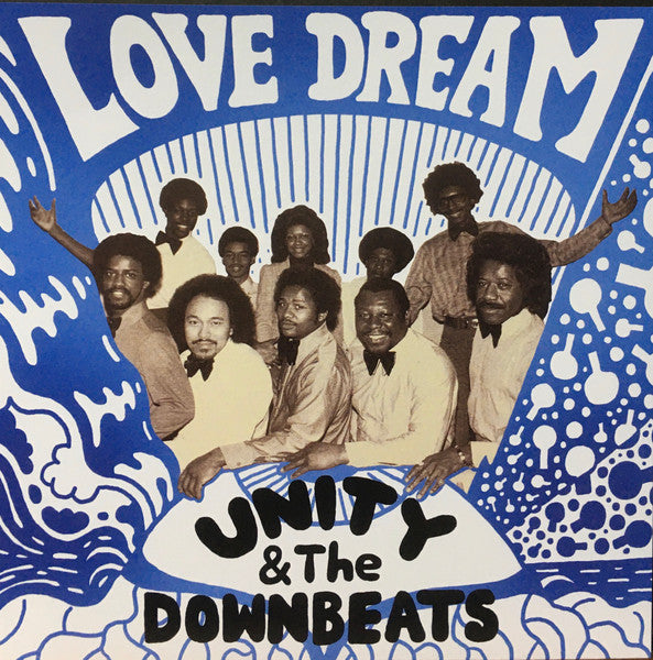 Image of Front Cover of 4254428S: 7" - UNITY (77) & THE DOWNBEATS, Love Dream / High Voltage (Fantasy Love Records; FL009, UK 2020 Reissue, Picture sleeve) Few pressing dents.  /VG+