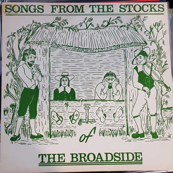 Image of Front Cover of 4214202C: LP - THE BROADSIDE, Songs From The Stocks (Guildhall; GHS 5, UK 1970) Strong VG vinyl, sleeve is age discoloured, damage to top flipback.  VG/VG