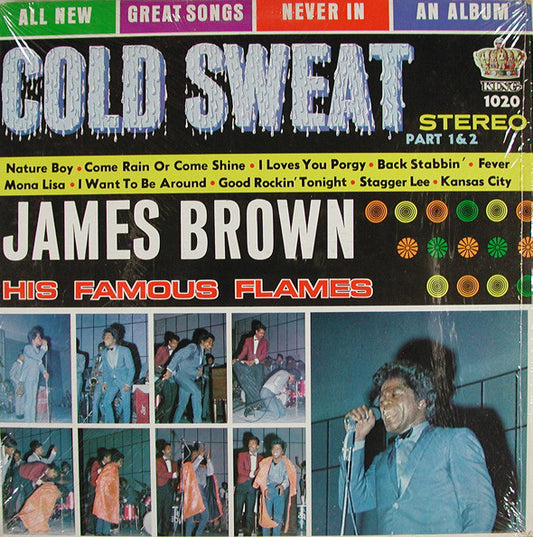 Image of Front Cover of 4224129E: LP - JAMES BROWN & THE FAMOUS FLAMES, Cold Sweat (King Records; 1020, US 1967)   VG/G