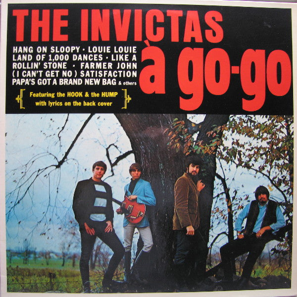 Image of Front Cover of 4244148S: LP - THE INVICTAS, The Invictas   Go-Go (Eva; 12016, France 1983) Hairlines. Sleeve is a strong VG.Slight sticker damage, light ring wear and edge wear.  VG/VG+