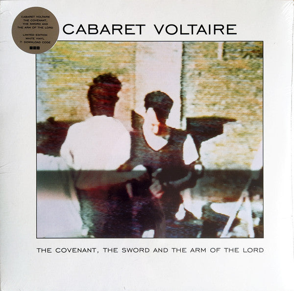 Image of Front Cover of 4224169E: LP - CABARET VOLTAIRE, The Covenant, The Sword And The Arm Of The Lord (Mute ; LCABS25, Europe 2022 Reissue, Inner, White Vinyl) Still In Stickered Shrinkwrap  EX/EX