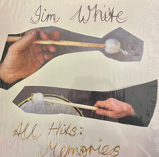 Image of Front Cover of 4224168E: LP - JIM WHITE, All Hits: Memories (Drag City ; DC895, US 2024) Still In Shrinkwrap  EX/EX