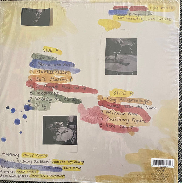 Image of Back Cover of 4224168E: LP - JIM WHITE, All Hits: Memories (Drag City ; DC895, US 2024) Still In Shrinkwrap  EX/EX