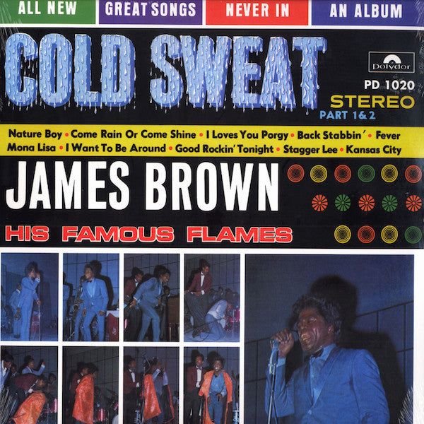 Image of Front Cover of 4244211S: LP - JAMES BROWN & THE FAMOUS FLAMES, Cold Sweat (Polydor; PD 1020, US )   VG+/VG+