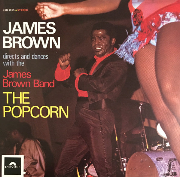 Image of Front Cover of LP - VG+/VG+ - JAMES BROWN DIRECTS AND DANCES WITH THE THE JAMES BROWN BAND, The Popcorn (Polydor; KSD 1055, US Reissue), ,  - 3826127E