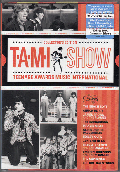 Image of Front Cover of 4234173E: DVD - BEACH BOYS, CHUCK BERRY, LESLEY GORE, The T.A.M.I. Show Collectors Edition (Shout Factory; , US 2009, Region 1)   VG+/VG+