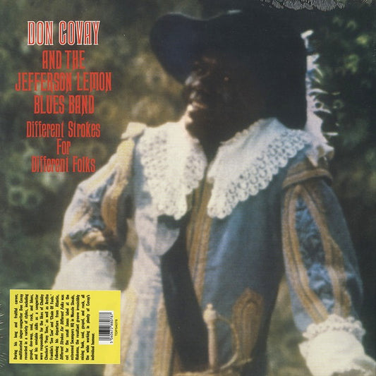 Image of Front Cover of 4214360C: LP - DON COVAY AND THE JEFFERSON LEMON BLUES BAND, Different Strokes For Different Folks (Trading Places; TDP54078, US 2022 Reissue, Gatefold) Still In Shrinkwrap  EX/VG+