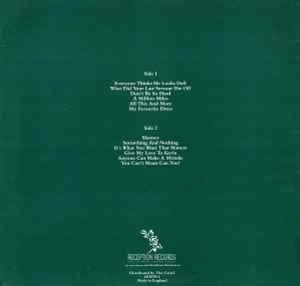 Image of Back Cover of 4224248E: LP - THE WEDDING PRESENT, George Best (Reception; LEEDS 1 (HULL 0), UK 1987, Inner, Repress, No "TOWN HOUSE DMM" In Runouts)   VG+/VG