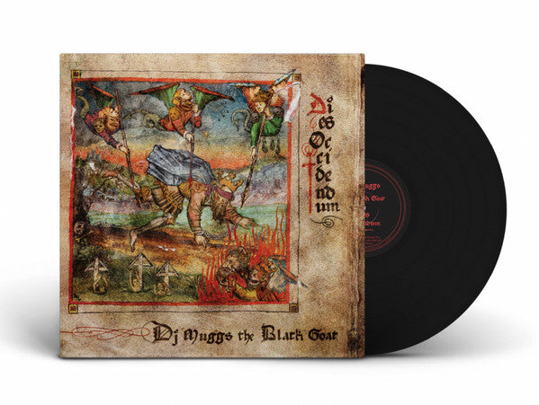 Image of Front Cover of 4214375C: LP - DJ MUGGS THE BLACK GOAT, Dies Occidendum (Sacred Bones Records; SBR268, USA & Europe 2021) Stickered shrink  VG+/VG