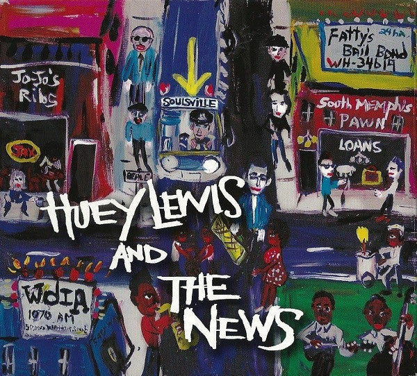 Image of Front Cover of 4234185E: CD - HUEY LEWIS AND THE NEWS, Soulsville (Proper Records; PRPCD074, Europe 2010, Gatefold)   EX/EX