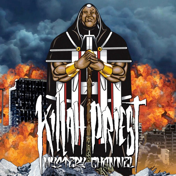 Image of Front Cover of 4214410C: 12" EP - KILLAH PRIEST, TALL BLACK GUY, Mystery Channel (600 Block Records; none, Worldwide 2023) Stickered shrink  VG+/VG+