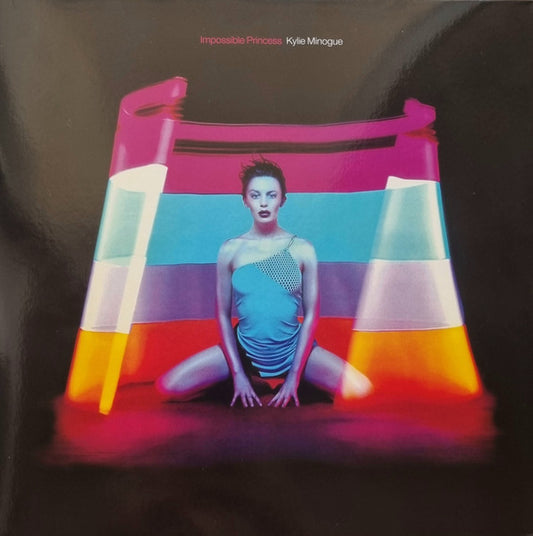 Image of Front Cover of LP - VG+/VG+ - KYLIE MINOGUE, Impossible Princess (BMG; BMGCAT586OLP, Worldwide 2022 Reissue, Gatefold, Inner, Orange Opaque Vinyl), ,  - 3046014S