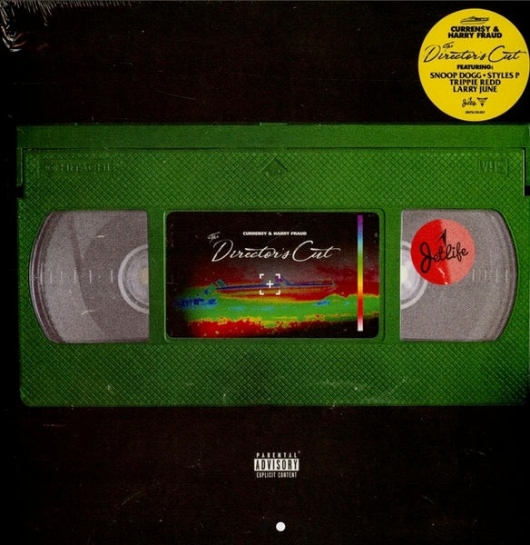 Image of Front Cover of 4214417C: LP - CURREN$Y & HARRY FRAUD, The Director's Cut (Surf School; SRFSCHL007, US 2023 Reissue) Stickered shrink  VG+/VG+