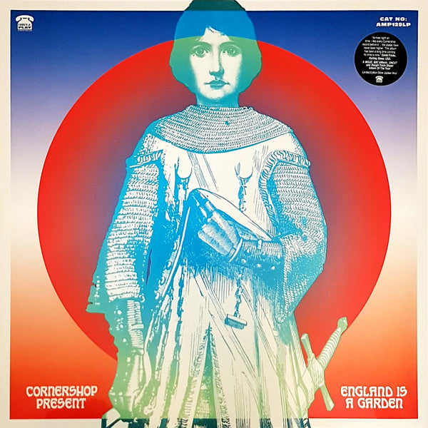 Image of Front Cover of 4214431C: 2xLP - CORNERSHOP, England Is A Garden (Ample Play; AMP129LP, UK 2021, Gatefold, Poster, Repress, Silver Jubilee Vinyl) Still in hype stickered shrinkwrap.  EX/EX