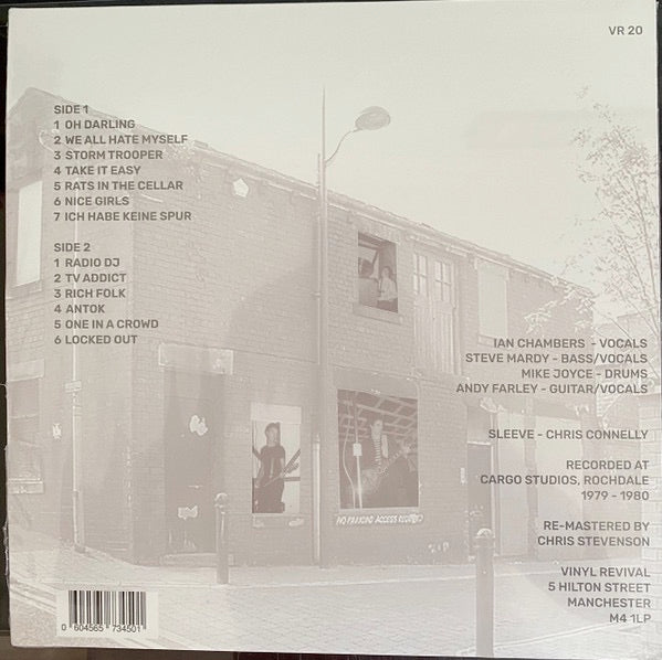 Image of Back Cover of 4214032C: LP - THE HOAX, The Cargo Recordings (Vinyl Revival; VR020, UK 2023, RSD, Red Vinyl) Opened Instore  EX/EX