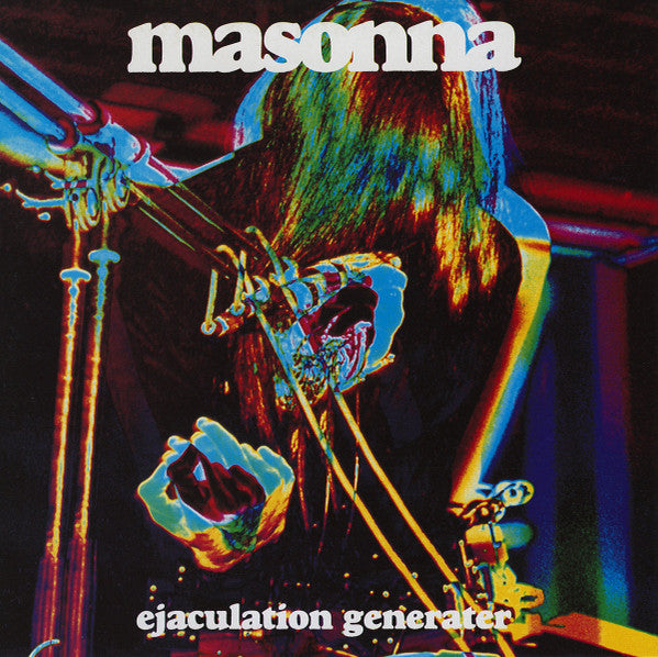 Image of Front Cover of 4214467C: LP - MASONNA, Ejaculation Generater (Total Black; 169, Germany 2023 Reissue, Insert, Poster)   VG+/EX