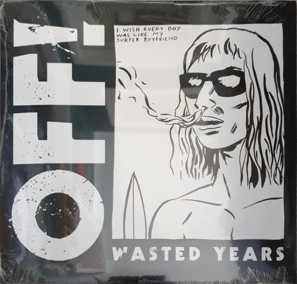 Image of Front Cover of 4214468C: LP - OFF!, Wasted Years (Fat Possum Records; FP1795-1, US 2022 Reissue, Inner) Opened Instore  EX/EX