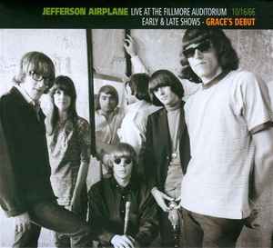 Image of Front Cover of 4234246E: CD - JEFFERSON AIRPLANE, Live At The Fillmore Auditorium 10/16/66 (Early & Late Shows - Grace's Debut) (Collectors' Choice Music Live; 6005, US 2010, Digipak, Booklet)   VG+/VG+