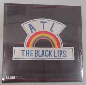 Image of Back Cover of 4214489C: LP - BLACK LIPS, Underneath The Rainbow (Fire Records; FIRELP603, Europe 2023 Reissue, Insert, Red Vinyl) Still in hype stickered shrinkwrap.  EX/EX