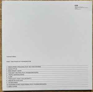 Image of Label Cover of 4354023S: LP - THE NATIONAL, First Two Pages Of Frankenstein (4AD; 4AD0566LP, Europe 2023, Gatefold, Inner)   NEW/NEW