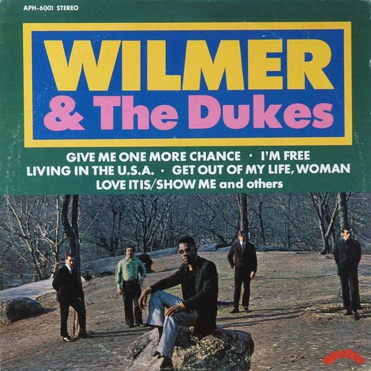 Image of Front Cover of 4244433S: LP - WILMER & THE DUKES, Wilmer & The Dukes (Aphrodisiac; Aph - 6001, US 1969, Company Inner) Hairlines. Edge wear, discolouration, general wear and numbers stamped to back.  VG/VG