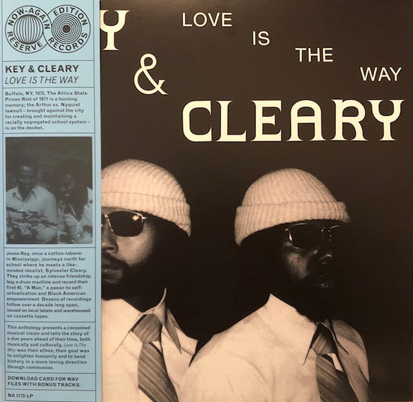 Image of Front Cover of 4244420S: LP - KEY AND CLEARY, Love Is The Way (Now-Again Records; NA 5172-LP, US 2018, Gatefold, Booklet, Limited Edition ,Numbered, With Obi) Light wear to obi, otherwise strong VG+ all around. 0839/1000.  VG+/VG+