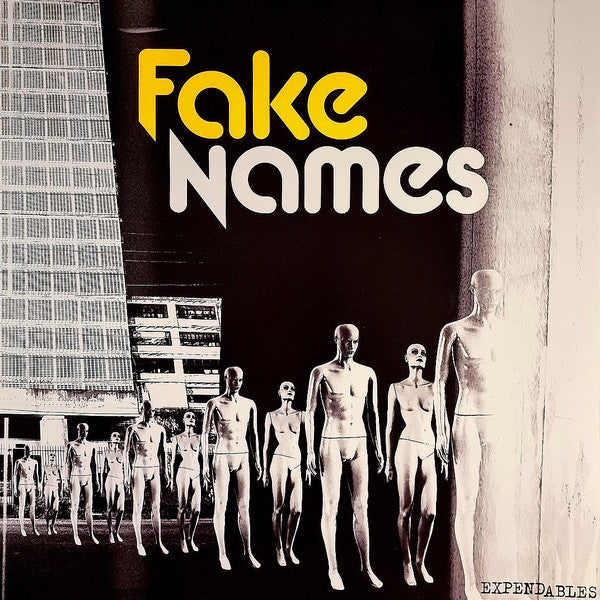 Image of Front Cover of 4214509C: 12" - FAKE NAMES, Expendables (Epitaph; 7942-1, Europe 2023, Picture Sleeve, Inner, Black Vinyl) Still in shrinkwrap.  VG+/VG+