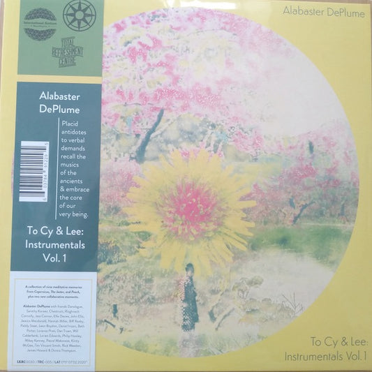 Image of Front Cover of LP - NEW/NEW - ALABASTER DEPLUME, To Cy & Lee: Instrumentals Vol. 1 (; IARC30LP, 	UK, Europe & US 2020, Inner & Insert, With Obi), ,  - 0736195E
