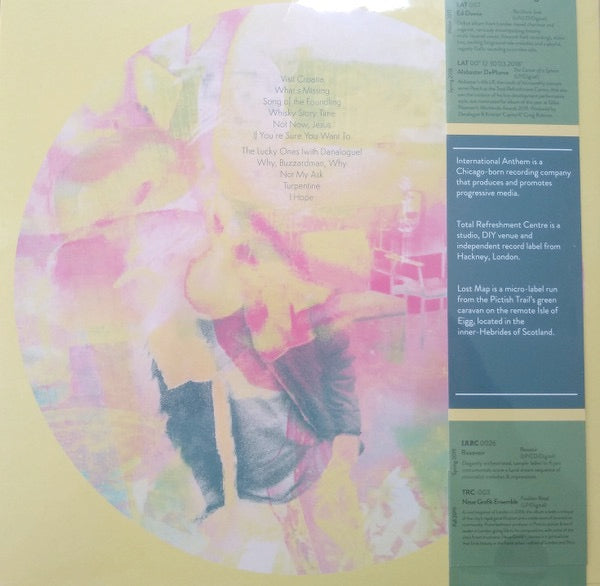 Image of Back Cover of 4914421C: LP - ALABASTER DEPLUME, To Cy & Lee: Instrumentals Vol. 1 (; IARC0030, 	UK, Europe & US 2020, Inner & Insert, With Obi)   NEW/NEW