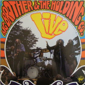 Image of Front Cover of 4244450S: LP - BIG BROTHER & THE HOLDING COMPANY, Live (Rhino Records; RNLP 121, US 1984) Still in opened shrinkwrap  VG+/VG+