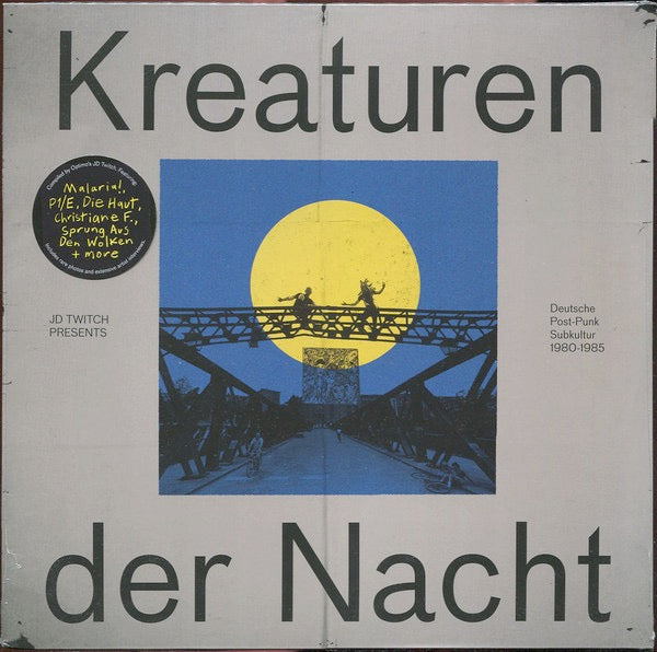 Image of Front Cover of 4224445E: 2xLP - VARIOUS, Kreaturen Der Nacht (Deutsche Post-Punk Subkultur 1980-1985) (Strut; STRUT196LP, UK 2018, Inner, Download Code) Only one inner, creasing, corner+edge wear. Disc 1 weak vg+, some light marks. disc 2 strong VG+  VG/VG+