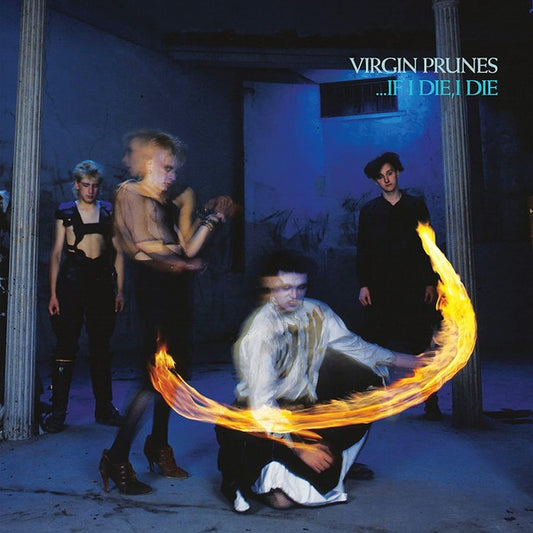 Image of Front Cover of 4234131E: LP - VIRGIN PRUNES,  If I Die, I Die (BMG; VP001CLP, UK & Europe 2022 Reissue, Gatefold, Inner & Insert, Limited Edition, Remastered, Clear Vinyl)   NEW/NEW