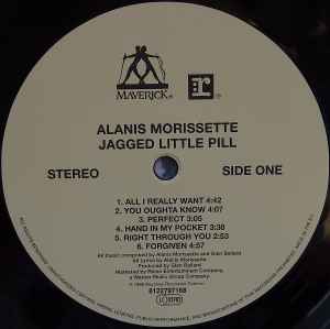 Image of Label Cover of LP - VG+/VG+ - ALANIS MORISSETTE, Jagged Little Pill (Maverick; 8122797168, Europe 2021 Reissue, Inner), Still In Opened Shrinkwrap,  - 3246120S