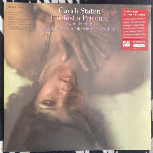 Image of Front Cover of 4244484S: LP - CANDICANDI STATON, I'm Just A Prisoner (Kent Soul; HIQLP 123, UK 2023,  , Picture Sleeve, Inner, Red Vinyl. Limited to 250 copies.) Still in stickered shrinkwrap.  EX/VG+