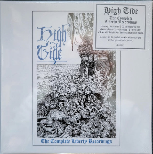 Image of Front Cover of 4214530C: 3xCD - HIGH TIDE, The Complete Liberty Recordings (Esoteric Recordings; QELEC32827, UK 2023 Reissue, Box Set)   EX/EX