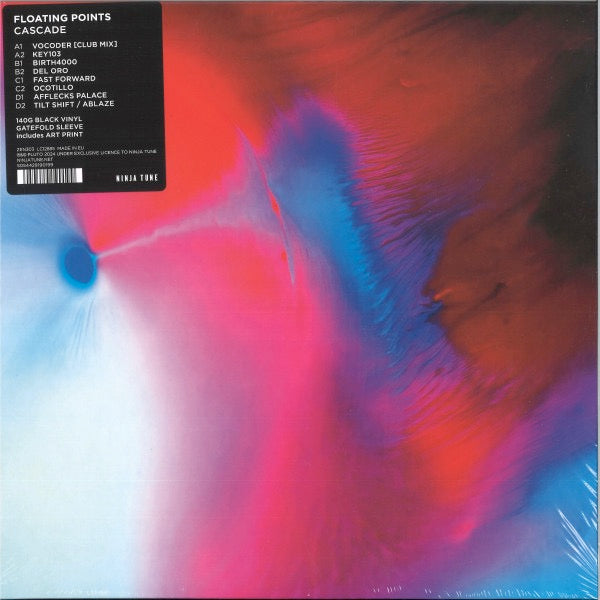 Image of Front Cover of 3935202E: 2xLP - FLOATING POINTS, Cascade (Ninja Tune; ZEN303, Worldwide 2024, Gatefold, Artwork Print, Download Code)   NEW/NEW