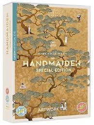 Image of Front Cover of 4214606C: 2xBlu-ray - PARK CHAN-WOOK, The Handmaiden (Curzon Artificial Eye; ART216BD, UK 2017 Reissue, Slipcase) SEALED  M/M