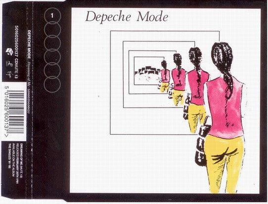 Image of Back Cover of 4234304E: 6xCD - DEPECHE MODE, Singles 1-6 (Mute; DM BX1, Europe 2004, Box Set, Booklet)   VG+/VG+