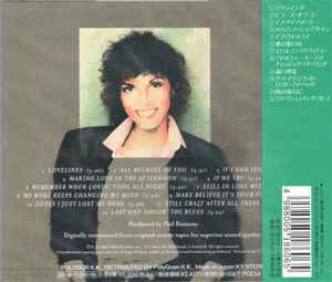 Image of Back Cover of 4334009E: 3"CDS - KAREN CARPENTER, Karen Carpenter (A&M Records ; POCM-1185, Japan 1996, Jewel Case, with obi sleeve)   VG+/VG+