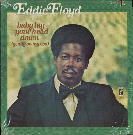 Image of Front Cover of 4224481E: LP - EDDIE FLOYD, Baby Lay Your Head Down (Gently On My Bed) (Stax; STS-3016, US 1973, Company Inner) Sleeve has a cut-out strip and dented corners. Vinyl has a few light marks, strong VG.  VG/VG