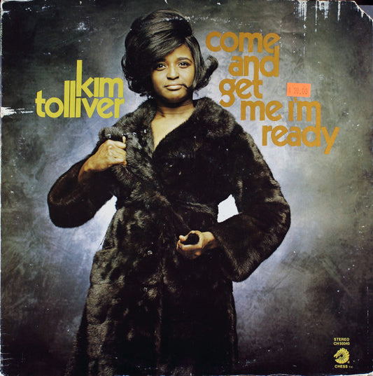 Image of Front Cover of 4224484E: LP - KIM TOLLIVER, Come And Get Me I'm Ready (Chess; CH 50040, US 1973) A couple of little marks on the vinyl only. Sleeve has bottom left corner cut.  VG/VG+