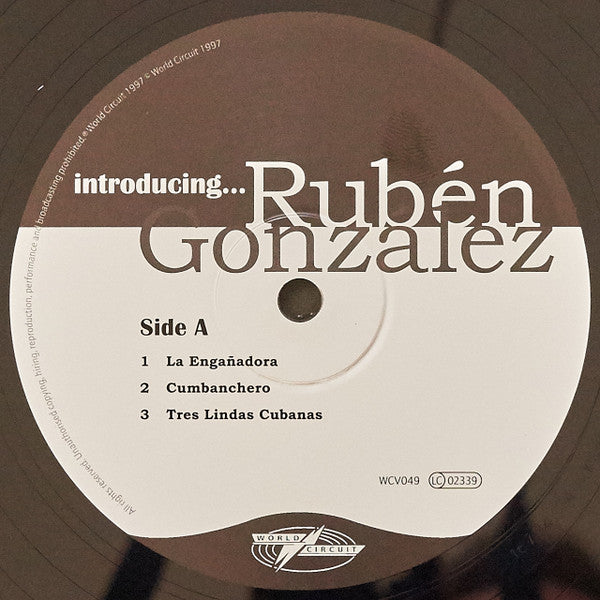 Image of Label Cover of 4224538E: 2xLP - RUB N GONZ LEZ, Introducing (World Circuit; WCV049, UK 2017 Reissue, Gatefold, No Insert or Booklet, Buena Vista Social Club)   EX/EX