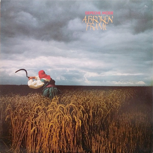 Image of Front Cover of 4314132C: LP - DEPECHE MODE, A Broken Frame (Mute; STUMM 9, UK 1982, Inner) Lots of little light marks, Sleeve has edge pinching and light ring wear  VG/G+